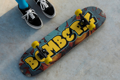 Waosh - 3d Comic Graffiti Font Product Image 4