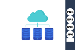Cloud computing network with multiple server stacks and data Product Image 1