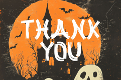 Wooden Terror - Halloween Textured Font Product Image 7