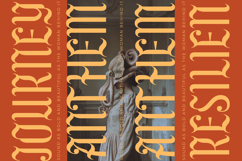 Wadepak - Blackletter Display Serif Font Product Image 4