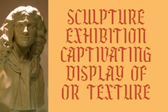 Wadepak - Blackletter Display Serif Font Product Image 6