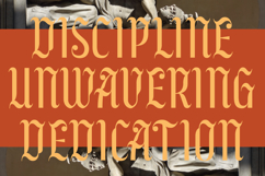 Wadepak - Blackletter Display Serif Font Product Image 8