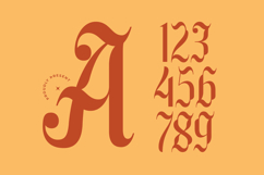 Wadepak - Blackletter Display Serif Font Product Image 10