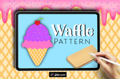 Ice cream cone pattern Brush 
