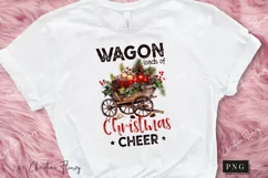 Wagon Loads Of Christmas Cheer PNG | Christmas Sublimation Product Image 2