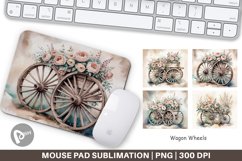Mouse Pad Wagon Wheels Product Image 1