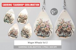 Earring Wagon Wheels Product Image 1