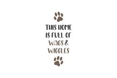 Wags and Wiggles SVG Cut File Product Image 1