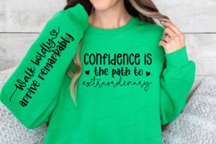 Confidence Is The Path Sleeve SVG, Self Confidence SVG Product Image 3