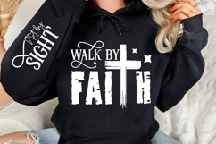 Walk By Faith SVG Design Product Image 3
