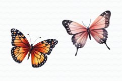 Butterfly Flowers Watercolor Sublimation Product Image 5