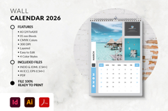 A3 Wall Calendar 2026 Printable Product Image 2