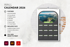 2026 Printable Wall Calendar Product Image 3