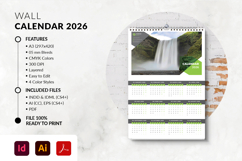 One Page Wall Calendar 2026 Product Image 2