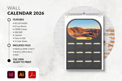 2026 Printable Wall Calendar Product Image 4