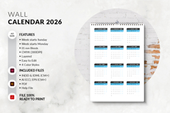 Printable 2026 Calendar A3 Size Product Image 5