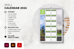 Clean Typography Calendar