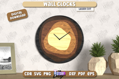 Wall Clock Laser Cut | Decorative Clock | Modern Interior Product Image 1