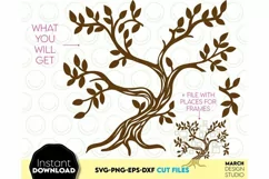 With love, I have made these Family Tree Decoration SVG file designs, and I hope you can use them for decorating Your house. 