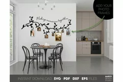 Family Tree of life wall decal SVG design for Your gift projects or home decoration.  
