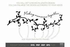 Family Tree of life wall decal SVG design for Your gift projects or home decoration.  