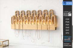 Wall Jewelry Organizer Laser Cut | Wall Decor | Wall Display Product Image 1
