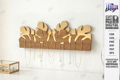 Wall Jewelry Organizer Laser Cut Bundle | Boho Wall Decor Product Image 24