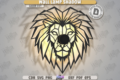 Wall Lamp Shadow Laser Cut Bundle|Night Light|Home Décor SVG Product Image 10
