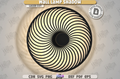 Wall Lamp Shadow Laser Cut Bundle|Night Light|Home Décor SVG Product Image 9