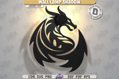 Wall Lamp Shadow Laser Cut Bundle|Night Light|Home Décor SVG Product Image 3