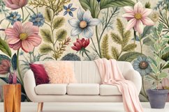 Floral Tapestry 12 Digital Papers Product Image 5