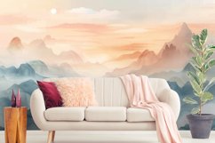 Pastel Mountains 12 Digital Papers Product Image 5