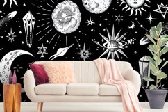 Witchcore Astrology Seamless Patterns Product Image 6