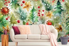 Christmas Alcohol Ink Seamless Patterns Product Image 5
