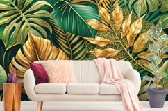 Luxurious Leaves Seamless Patterns Product Image 5