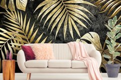 Golden Nature 12 Digital Papers Product Image 5