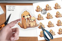 Walrus Mother&#039;s Day Sticker Product Image 1