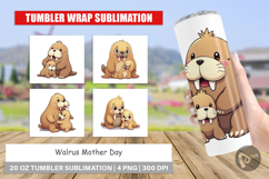 Tumbler Walrus Mother&#039;s Day Product Image 1