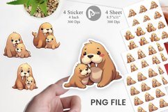 Walrus Mother's Day Sticker Product Image 1