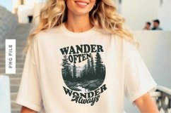 Wander Often T shirt Design