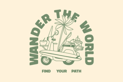 Summer Travel Quotes T-shirt Designs Bundle Product Image 13