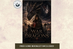 War of the Dragons Epic Dark Fantasy Medieval Digital Paper Product Image 17