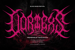 Wargrim | Black Metal Font Product Image 3