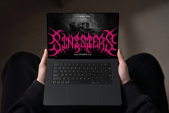 Wargrim | Black Metal Font Product Image 9
