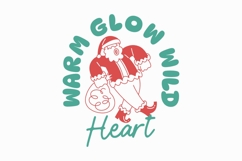Warm Glow Wild Heart Winter Christmas T-shirt Product Image 1