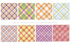 Warm and Happy Plaid 12x12 Paper Backgrounds Product Image 2