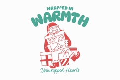 Wrapped In warmth Winter Vibes Only T-shirt Product Image 1