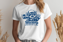 Warning May Be Louder Than The Umpire SVG - Funny Baseball Product Image 3
