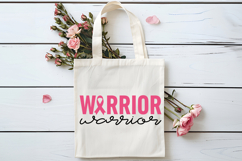 Warrior SVG | Breast Cancer Awareness SVG Product Image 4