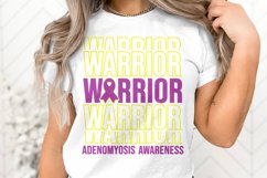 Adenomyosis Awareness Svg Png Warrior Product Image 1